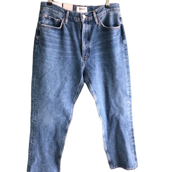 AGOLDE Riley High Rise Straight Crop size 28/25 - Picture 5 of 6